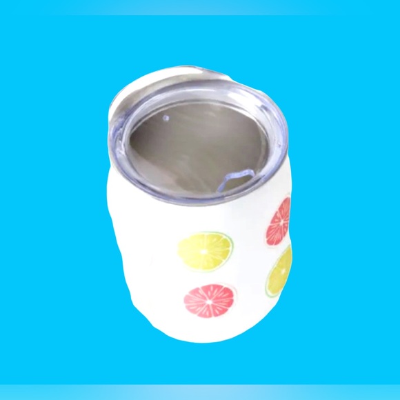 CHIC & TONIC Summer Citrus Wine Tumbler NIB - Picture 4 of 11